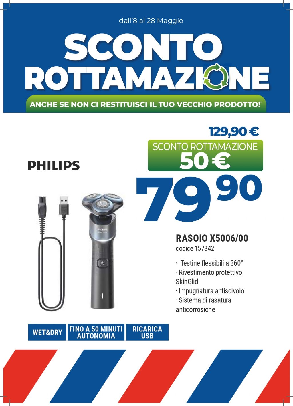 PHILIPS RASOIO X5006/00